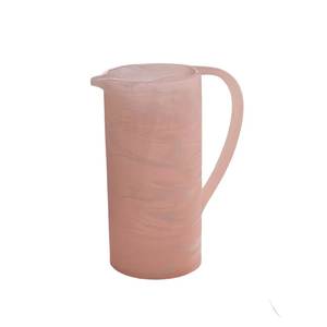 Carafe à boisson moderne en résine faite à la main, écologique, sans BPA, compatible lave-vaisselle, design sophistiqué pour la décoration de la maison, restaurants de luxe - Product Image 1