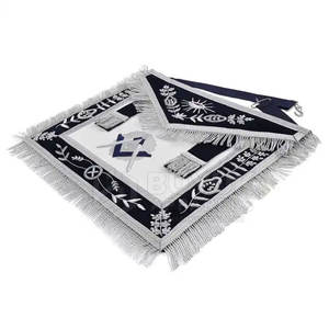 Delantales de Masonería Elegantes Bordados a Mano, Ajustables, de Diseño Único, de Alta Calidad, Lavables, con Pin de Seguridad - Product Image 3