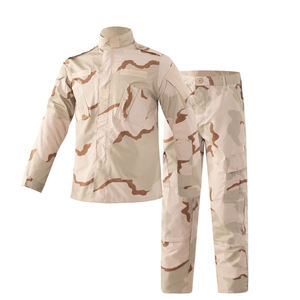 Ensemble de vêtements de travail camouflage désert à haute visibilité pour hommes, polyester respirant, pantalon et chemise, certifié CE, tactique d'extérieur - Product Image 4