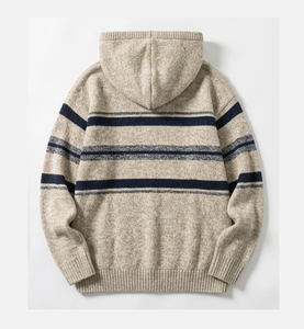 Sudadera Premium de Invierno con Capucha, Forro Polar Grueso, Hombros Caídos, Corte Regular, Informal, 100% Algodón - Product Image 2