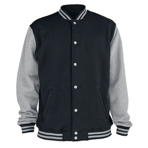 Chaquetas Deportivas Clásicas para Hombre, Estilo Universitario, de Alta Calidad, con Parches de Logotipo Personalizados, Chaqueta Universitaria con Mangas de Cuero - Product Image 5