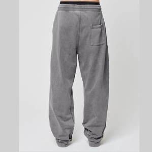 Oversized Streetwear Baggy Loose Sweatpants Soft Breathable And Comfortable Men Wear Solid Color Thick Baggy <b>Trouser</b> Sweat Pants - Product Image 4