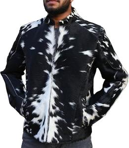 Abrigo de Cuero Vacuno con Pelo Natural de Alta Calidad, Directo de Fábrica, Tallas Personalizadas Disponibles, Patrón Único para Hombre, Precio al por Mayor - Product Image 6