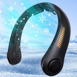 Ventilatore da Collo Portatile e Indossabile, Ricaricabile, Personale a 5 Velocità, con Batteria Leggera, Silenzioso e a Lunga Durata per l'Opera - Product Image 1
