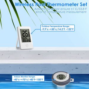 Termometro Galleggiante Wireless per Piscina con Display Digitale Facile da Leggere, Impermeabile IP68, Monitoraggio Interno, Raggio di Trasmissione 60 Metri - Product Image 2