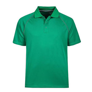 Polo réfléchissant personnalisé avec logo, haute visibilité, pour travaux de construction, manches courtes, polo de sécurité réfléchissant pour homme - Product Image 1