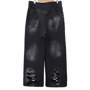 Winter Women Sport Pants Rhinestone Sweatpants Workout Fleece Trousers Solid <b>Thick</b> Warm Winter Female Running Jogger Pants - Product Image 5