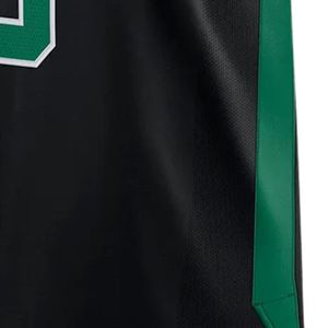 Camiseta de Baloncesto Negra y Verde para Hombre, Sin Mangas, Uniforme Deportivo Ligero, Transpirable, para Entrenamiento y Partido - Product Image 5