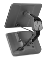 Lámpara Solar de Pared con Sensor de Movimiento, Carcasa Impermeable de ABS+PC, Panel Solar Ajustable, Lámpara LED de Seguridad para Jardín Exterior