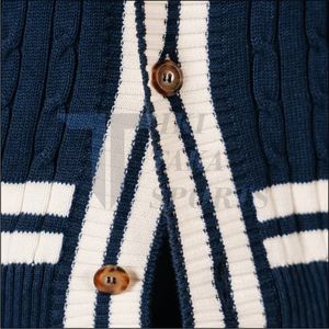 Suéter Cárdigan de Hombre de Alta Calidad, Antipilling, ODM, Color Sólido, con Bolsillo en la Solapa, para Viajes, Negocios, Moda, Invierno - Product Image 4