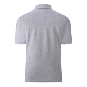 เสื้อถักลำลองผู้ชายสีเทาคุณภาพสูง ขายดี ระบายอากาศได้ดี ซับเหงื่อ แห้งไว แขนสั้น ปรับแต่งสีได้ - Product Image 3