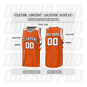 Nouvelle Saison Maillot de Basketball Unisexe Haute Qualité Respirant Sportswear Broderie d'Équipe Cousue Grande Taille Sublimation Basketball - Product Image 4