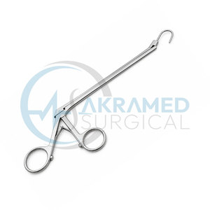 Pince à ligature vaginale Miya Hook en acier inoxydable, instrument chirurgical gynécologique certifié CE, réutilisable - Product Image 2