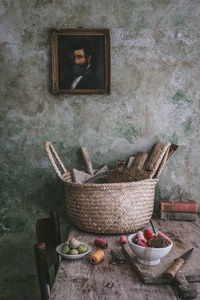Panier de rangement tressé fait main avec poignées, écologique, vente en gros, fabriqué au Vietnam - Product Image 6