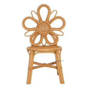 Ensemble de chaises de sécurité pour enfants en rotin multicolore avec dossier floral et animalier pour bébés, enfants et usage scolaire (vente en gros) - Product Image 4