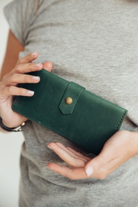 LWW-0083 porte-cartes de crédit en cuir vintage Slim Business Id - Product Image 6