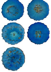 Posavasos de resina epoxi para café y té, tamaño y Color personalizados, posavasos de resina epoxi de la mejor calidad para café y té, alfombrillas y almohadillas decorativas - Product Image 4