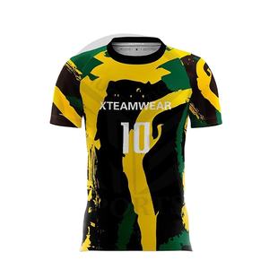 Camisetas de Fútbol Personalizadas con el Mejor Diseño del Club para la Temporada 2023, Impresión Digital a Color, Uniforme de Fútbol Unisex para Adultos - Product Image 1