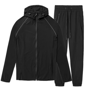 ชุดวอร์มมีฮู้ดสไตล์วินเทจสำหรับผู้ชาย ผ้าฝ้ายเนื้อหนาคุณภาพพรีเมียม ราคาถูก ขายส่ง ชุดจ็อกเกอร์สำหรับฤดูหนาว - Product Image 2