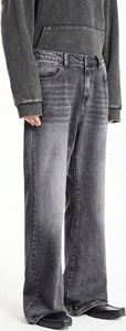 Jeans de Pierna Ancha de Corte Holgado para Primavera, Ideales para Bodas, Oficina, Reuniones, Viajes, Picnics y Compras - Product Image 3
