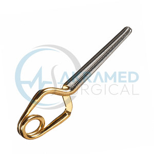 High Quality Yasargil Temporary Occlusion Clip 15mm Straight Jaw Stainless Steel <b>Neurosurgery</b> <b>Instrument</b> CE Certified - Product Image 2