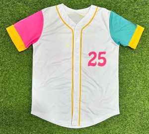 Uniforme de Béisbol y Sóftbol Unisex de Alta Calidad Personalizado con Impresión o Bordado Personalizado, Logotipo Sublimado, Jersey de Malla - Product Image 2