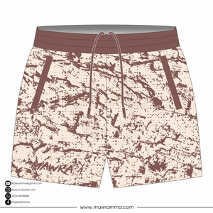 Shorts de course en jersey de coton à imprimé graphique personnalisé, unisexe, durables, pour la gym, le fitness, la musculation, les entraînements - Product Image 5