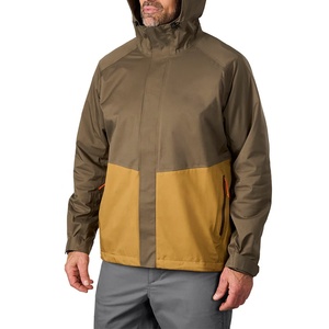Nouvelle collection – Veste de pluie unisexe à capuche pour la randonnée et l'escalade, respirante, 100 % polyester, coupe-vent, imperméable 3L, avec logo frontal - Product Image 4