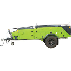 Remorque de camping tout-terrain robuste 4x4 avec tente latérale pliable et cuisine coulissante pour le camping - Product Image 5