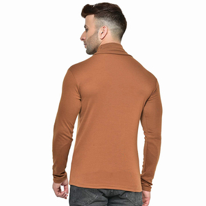 TRENDION APPARELAS Pull à col roulé slim pour homme, fabrication sur mesure, marque privée, 100% coton, pull d'hiver - Product Image 5
