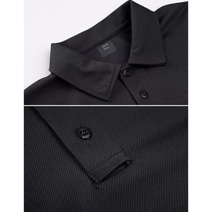 Polo de Secado Rápido y Transpirable para Hombre, Manga Corta, Tejido de Punto, Casual, para Golf, con Logotipo Personalizado - Product Image 4