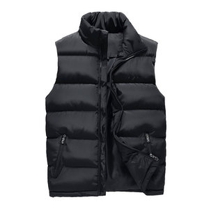 แจ็กเก็ตขนเป็ดบุนวมแขนกุดสำหรับผู้ชายเสื้อคลุมกันหนาว - Product Image 3