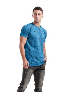 T-shirts de sublimation en gros, faible MOQ, les meilleurs t-shirts tendance 100% polyester, design personnalisé, t-shirts pour hommes - Product Image 2