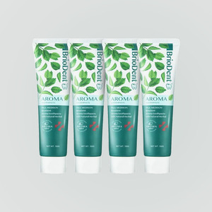 Dentifrice coréen K-Beauty Polmedison Briodent Aroma Menthe 150g 4 pièces Fabriqué en Corée - Product Image 3