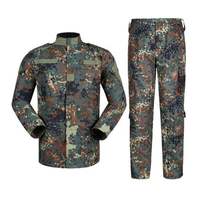 Uniforme de camouflage tissé formel à manches longues pour hommes et femmes, vêtements tactiques de chasse et de plein air
