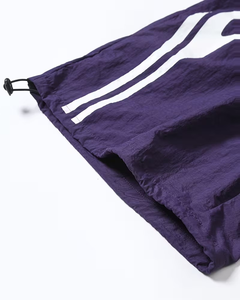 Men's for Polyester/Cotton Oxford Lace Shorts Elastic Waist Mid Rise Casual Breathable Solid Color Woven Fabric Custom Brand - Product Image 6
