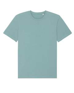 เสื้อยืดผู้ชายทรงเข้ารูป คอโอ แขนสั้น ลายเสือดาว ปักลาย น้ำหนัก 150 กรัม ผ้าฝ้าย 100% ป้องกันขนร่วง - Product Image 1