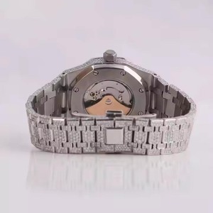Luxury Customize Iced Out VVS Moissanite Diamond <b>Watch</b> Hip Hop <b>Mechanical</b> <b>Watch</b> for Business Gifting Propose from India - Product Image 2