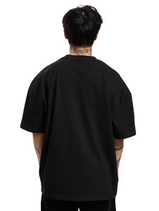Camiseta Extra Grande de Algodón 100% Personalizada al por Mayor, Ropa de Verano, Cuello Redondo, Diseño Impreso, Personalizable, Transpirable, Talla Grande, Manga Corta - Product Image 2