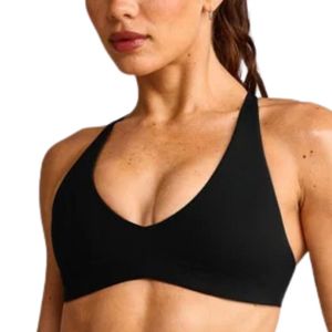Cross Back Women's Sports Bra High Support Stretch Workout Top Breathable Fitness Gym Yoga Training Running Activewear OEM ODM - Product Image 4