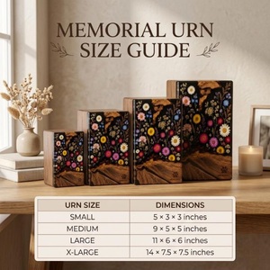 Natural Resin Eco-Friendly Durable Cremation Urn for Baby and <b>Pet</b> Memorial Keepsake - Product Image 5