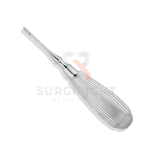 Elevador dental quirúrgico de tala media de acero inoxidable, instrumento con certificación CE Clase I SI-OIS-0001 de Blush Surgical - Product Image 2