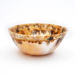 New Popular Design High Quality Eco-Friendly Durable Modern Luxury Indian Resin Bowl for Salad <b>Party</b> Kitchen Table Top Serving - Product Image 5