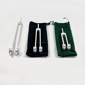 Ensemble de diapasons en alliage d'aluminium Medivolve Otto 32Hz/64Hz/128Hz pour utilisation en thérapie médicale, formation éducative/entraînement en laboratoire, certifié CE - Product Image 1