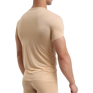 T-shirt de compression pour homme de haute qualité, respirant, amincissant et sculptant le corps - Product Image 3