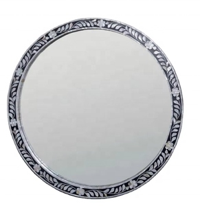 Designer Mother of Pearl <b>Mirror</b> Handmade Inlay Frame Decorative <b>Wall</b> <b>Mirror</b> <b>for</b> Luxury Interiors - Product Image 1