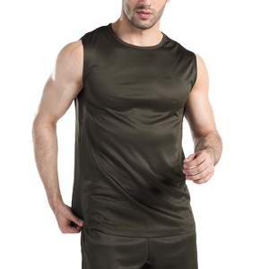 Camisetas sin Mangas Ligeras para Hombre 2026, Ropa Deportiva, Fitness, Casual, 100% Poliéster, Personalizables, Transpirables - Product Image 1