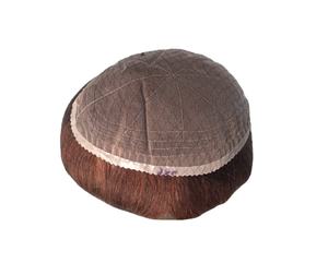 Peluca de Cabello Humano con Frente de Encaje para Hombre, Cabello Remy Indio, Prótesis Ligera e Impermeable - Product Image 6