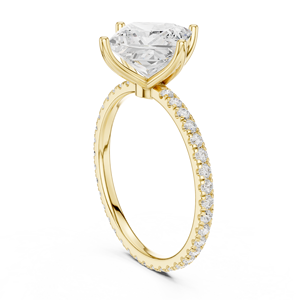 Anillos de Boda Clásicos Aries Jewel, Oro Sólido de 14K, Diamante Cultivado en Laboratorio IGI de Corte Princesa de 2.5 CT, Regalo de Aniversario - Product Image 4