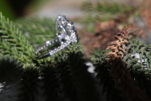 Bague de fiançailles en or massif 10K 14K 18K avec diamant de laboratoire certifié IGI, taille poire et halo, bijoux en gros - Product Image 3